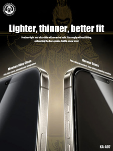 Protector de Pantalla de Vidrio Templado 9H Grado AAA Monkey King para <span class=keywords><strong>iPhone</strong></span> 17, 17 Air/17 <span class=keywords><strong>Pro</strong></span>/17 <span class=keywords><strong>Pro</strong></span> Max, 28 Protección de Privacidad Anti-Espía, Cobertura Total - Product Image 5