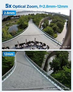 Sistema de Cámara CCTV NVR de 8 Canales GWSECU, 6MP 5MP PoE <span class=keywords><strong>PTZ</strong></span> IP, Panorámica, Inclinación, Zoom, Gran Angular, IA, Audio Bidireccional, Visión Nocturna a Todo Color, HDD - Product Image 5