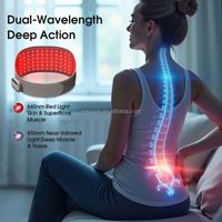 Sabuk Terapi Cahaya Merah Fotobiomodulasi Lanjutan, Penggunaan Aman Non-Invasif Dengan Timer Terintegrasi