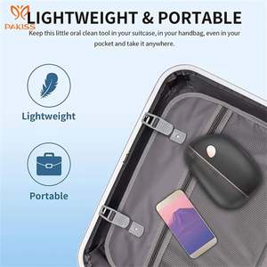Suministro de fábrica Cuidado bucal Esterilización Limpiador de dientes Flosser de agua portátil Limpieza de dientes y blanqueamiento Dientes plegables portátiles - Product Image 6