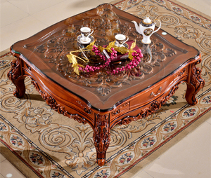 <span class=keywords><strong>Table</strong></span> <span class=keywords><strong>basse</strong></span> en <span class=keywords><strong>bois</strong></span> <span class=keywords><strong>massif</strong></span> traditionnelle de luxe sculptée à la main pour salon Classique européen Antique Luxe Couleur personnalisée - Product Image 4