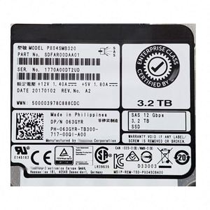 สินค้าใหม่ในสต็อก DEXX 3.2TB SAS 12Gbps 2.5" SSD 015KXR 15KXR สำหรับแอปพลิเคชันเซิร์ฟเวอร์ - Product Image 2