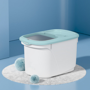 Little Guy nuovo Design contenitore ermetico <span class=keywords><strong>per</strong></span> alimenti <span class=keywords><strong>per</strong></span> cani combinato con paletta <span class=keywords><strong>per</strong></span> alimenti <span class=keywords><strong>per</strong></span> <span class=keywords><strong>gatti</strong></span> e uccelli - Product Image 4