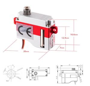Microservo Digital de Metal KST X06 X06H V6.0 1.8Kgf.cm 0.07seg HV, Molde Privado, Guangdong, China, para Planeadores RC - Product Image 5