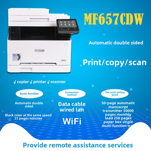 <span class=keywords><strong>Stampante</strong></span> Laser a Colori A4 Canon MF657CDW con Funzioni Duplex, Copia, Scansione, <span class=keywords><strong>Fax</strong></span>, Interfacce USB e Wireless per Uso Domestico e Ufficio - Product Image 5