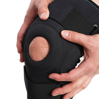 Genouillères de sport ajustables en néoprène, compression, protection des lésions du ménisque, stabilisateur à ressort, professionnel