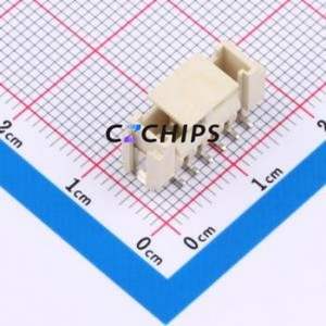 WAFER-HY2.0-6PLB Wire-to-Board Pin Header SMD,P=2mm Connector 1x6P 2mm Vertical Mount HY - Product Image 1