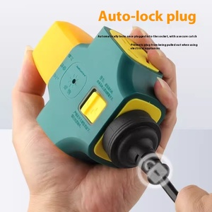 Dải nguồn không dây công suất cao Công tắc khóa Ổ cắm không thể tháo rời chống rơi tính năng đa chức năng 10A - Product Image 4