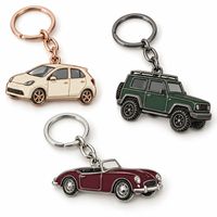 Porte-clés en métal personnalisé avec logo, style voiture classique, vente directe usine, fabricant de cadeaux en gros
