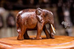 RENART AFRIKAN Congo DRC Escultura de Madera Tallada a Mano, Escultura de Madera Pulida, Arte Africano Tradicional - Product Image 5