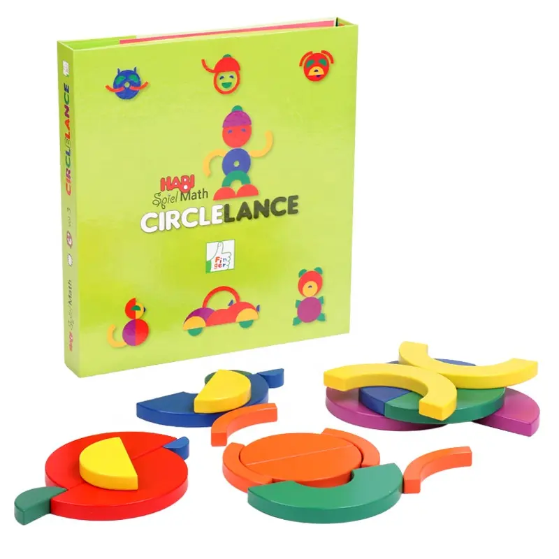 Öğretim fonksiyonu yaratıcı gökkuşağı yapı taşı eğitici ahşap oyuncak çocuk eğitim bulmaca oyuncak blok