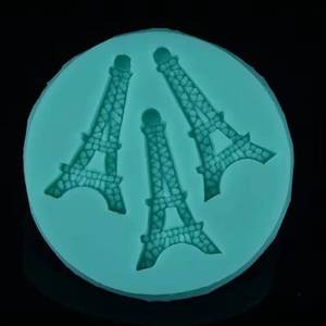 3-cavity Eiffel Tower design <b>silicone</b> pastry equipment cake baking <b>tool</b> - Product Image 3