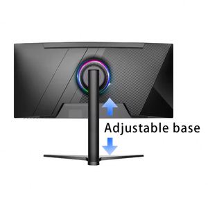 จอคอมพิวเตอร์โค้งขนาด 34 นิ้ว 4K165Hz พร้อมหน้าจอแบบ Fish Screen สำหรับเล่นเกม 144Hz - Product Image 2