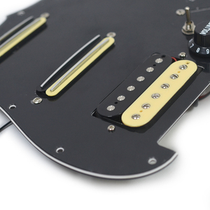 Ssh-cuộn dây tách đàn Guitar điện Pickguard hai Humbucker nhỏ + một Humbucker(9k/9K/15K)+ công tắc im lặng được tải sẵn scratchc - Product Image 4