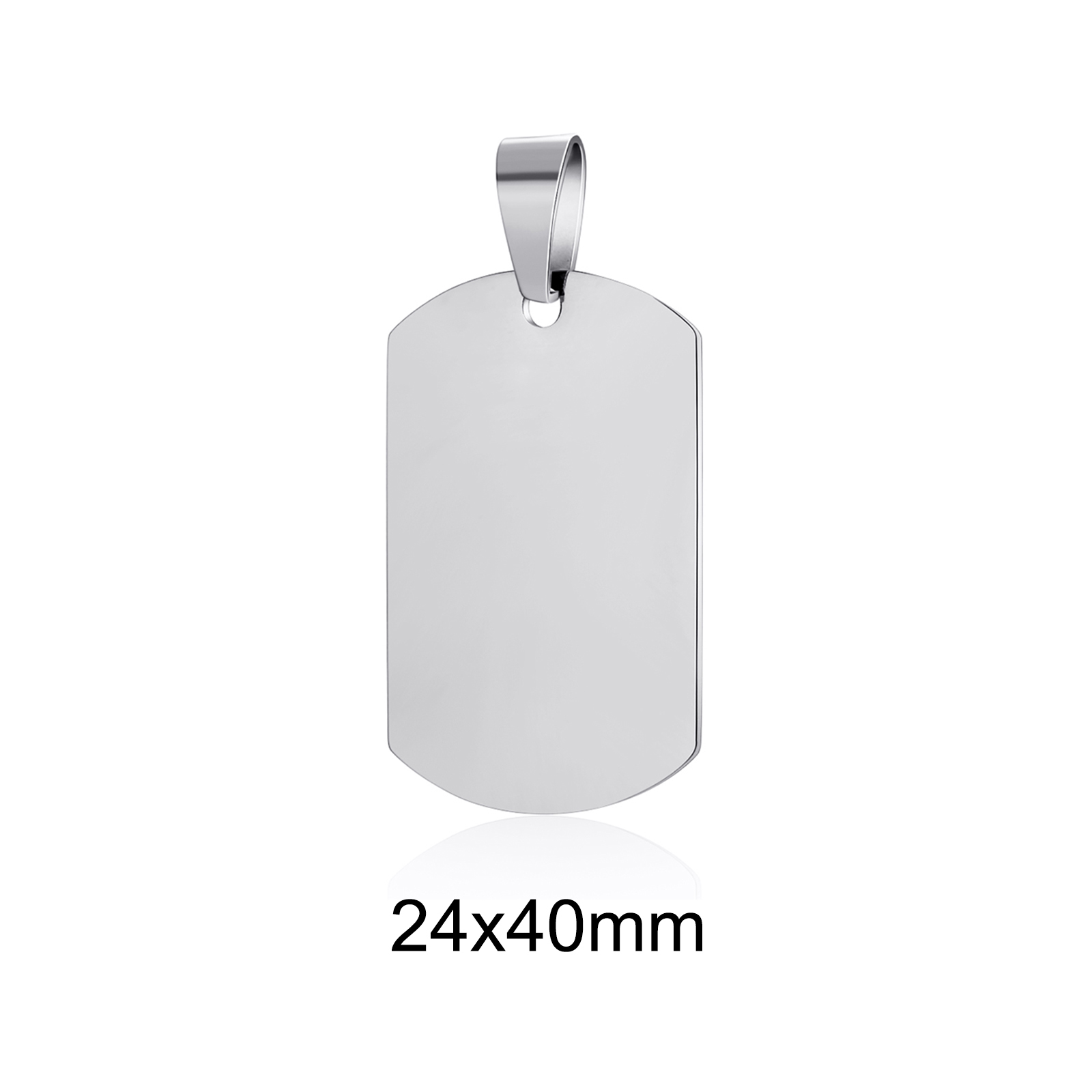 Argent 24X40mm