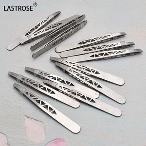Angled Stainless Steel Tweezers for Eyebrow Repair and Hair Removal Pointed <b>Makeup</b> <b>Tool</b> - Product Image 5