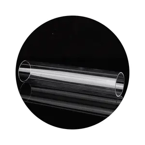 High Temperature Resistant Large Diameter Quartz Glass Tube Round Quartz Tube Laboratory Instrument