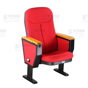 Asiento de sala de conferencias de <span class=keywords><strong>anfiteatro</strong></span> de diseño libre, silla de auditorio de iglesia de Cine de plástico con tableta de escritura - Product Image 1