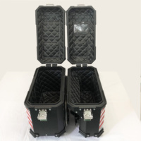 Boîte latérale de bagage pour moto, boîtier latéral pour bagages, résistant à l'eau, pour moteur 37L, alliage d'aluminium, offre spéciale, nouveauté 2020