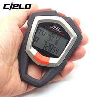 Minuterie physique à la mode horloge d'extérieur vélo multifonction grand chronomètre avec bouton