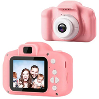 Mini caméra pour enfants avec écran HD 2,0 pouces 1080P, objectif grand angle 120° pour prendre des photos et filmer des vidéos - Cadeau d'anniversaire pour enfants