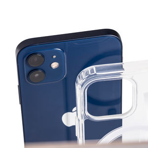 Porte-carte en cuir PU pour magnétisme multipolaire étui de sécurité magnétique transparent téléphone pour <span class=keywords><strong>iPhone</strong></span> 12 13 14 15 16 couverture de téléphone - Product Image 5