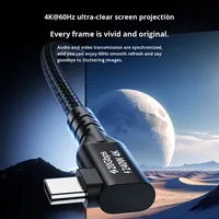 Cable de Datos Tipo-C Multifunción USB 3.2 Gen 2 PD 240W Carga Rápida, Revestimiento de Níquel, Aleación de Aluminio, Cable de Video para Monitor y Disco Duro