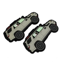 Patchs en PVC souple 3D personnalisés OEM ODM, logo personnalisé, pas cher, avec fermeture auto-agrippante, fabricant de patchs en PVC avec logo personnalisé