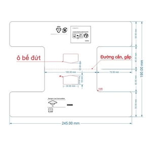 Etiquetas de papel semibrillante en blanco, rollo de etiquetas autoadhesivas para envíos, fuerte adhesión para embalaje de cartón, distribuidor - Product Image 1