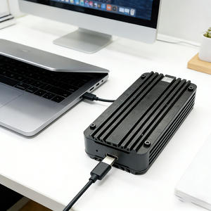 ประเภท-C ถึง M.2 NVMe SSD Enclosure, USB4 Thunderbolt 3, 40Gbps, Gen4x4 PCIe USB3.2, Plug & Play - Product Image 4