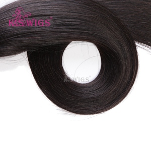 K.SWIGS Premium Natural Virgin Cuticle Aligned Durable Reusable Gentle Salon Professional Hair <b>Flat</b> Tip Human Hair Extensions - Product Image 3