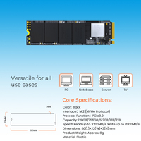 E9 Internal New M.2 NVMe PCIe 3.0 SSD 128GB-2TB Kecepatan Tinggi untuk Instalasi Sistem & Peningkatan OS dan Penyimpanan Data Volume Tinggi