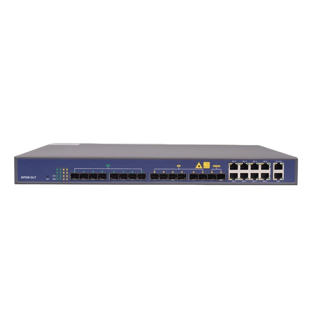 Easy Configuration Plug and Play OLT GPON 16 8 4 2 Ports