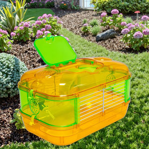 Gabbia di vista trasparente in plastica di alta qualità per criceti topi e gerbilli con colori assortiti opzionali - Product Image 4