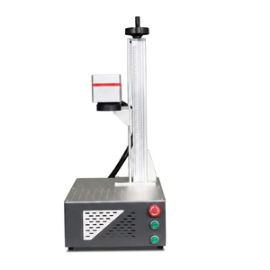 Machine de marquage et de découpe laser couleur Bibo 30W/50W, graveur laser fibre CNC avec contrôle Ezcad3, portable de table, prend en charge les fichiers AI - Product Image 1