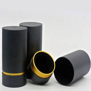 Cardboard Round Paper Tube Packaging Natural Brown Kraft Paper Round Paper <b>Boxes</b> Cylinder <b>Boxes</b> for Honey - Product Image 3