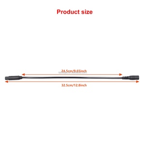 Cable Adaptador de Corriente para Scooter MI4, Repuestos Julet, Grabador de Disco Duro, Conector Hembra DC5.5*2.1MM a Mini Din Redondo de 3 Pines - Product Image 6