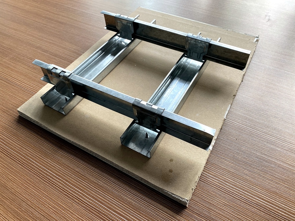 100PCS Gancio Per Soffitto Clip Di Rimbalzo Automatico In Acciaio