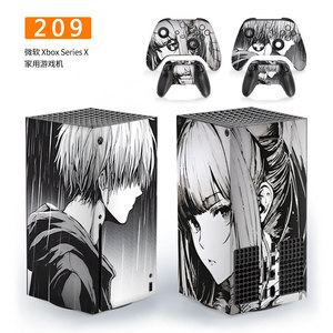 Autocollant en vinyle pour Xbox Series X, housse pour console de jeu et manette avec design sur le thème de l'horreur Fu Jiang - Product Image 2