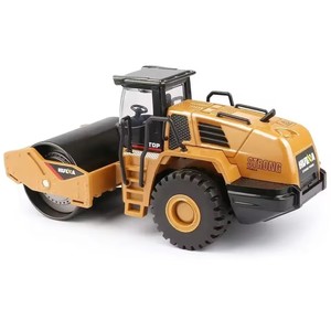 Huina escala 1/50, camión de ingeniería fundido a presión, modelos de aleación, vehículo de construcción de rodillos de carretera, camión modelo fundido a presión - Product Image 5