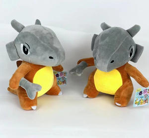 工厂批发浮雕3D造型毛绒玩具可爱柔软适合挂饰皮卡丘毛绒动物卡哇伊卡通玩偶 - Product Image 3