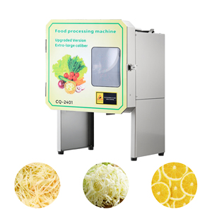 Coupe-légumes électrique domestique multifonction automatique, machine à couper les pommes de terre, trancheuse et râpe - Product Image 3