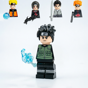 Blocchi da Costruzione di Sasuke, Kakashi e <span class=keywords><strong>Akatsuki</strong></span>, Mattoncini di <span class=keywords><strong>Naruto</strong></span>, Action Figure Anime, Giocattoli da Assemblare, Regali di Compleanno - Product Image 3