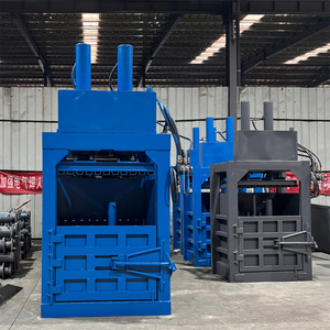 Tự động dệt bông Baler Máy Nhà máy mới dọc hệ thống thủy lực dọc Baler - Product Image 3