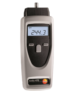 Tachymètre photoélectrique/à contact double fonction Testo 470 original, 1~99999 tr/min optique et 0,1~19999 contact, haute précision 0,02% - Meilleures ventes - Product Image 4