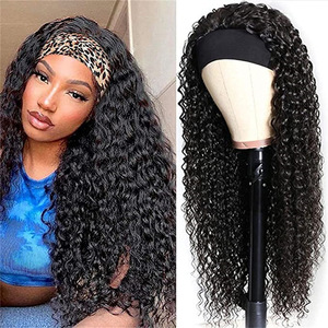 Perruque bandeau sans colle populaire, style bouclé africain, <span class=keywords><strong>cheveux</strong></span> synthétiques résistants à la chaleur pour femme - Product Image 1
