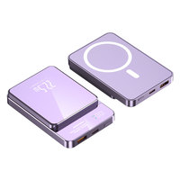 Banque d'alimentation magnétique sans fil 10000mAh avec affichage numérique LED Accessoires de téléphone Type de centrale électrique