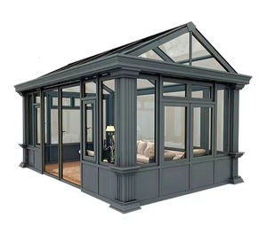 Véranda extérieure et serre Schiebefenster <span class=keywords><strong>pour</strong></span> véranda d'hiver en verre autoportante <span class=keywords><strong>pour</strong></span> véranda - Product Image 4