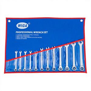 [WIGA] Llave de combinación de trinquete unidireccional industrial de alta eficiencia Juegos de 12 piezas - Product Image 1