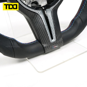 Volant en cuir TDD compatible avec BMW M Sport F10 F30 E90 M4 M5 - Product Image 4